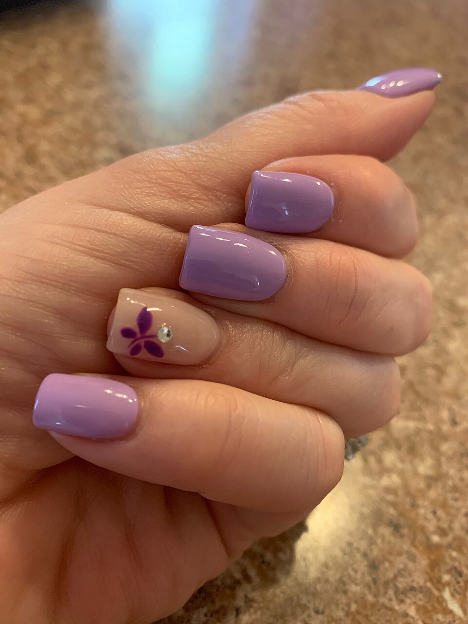 Capsules gel avec cristaux